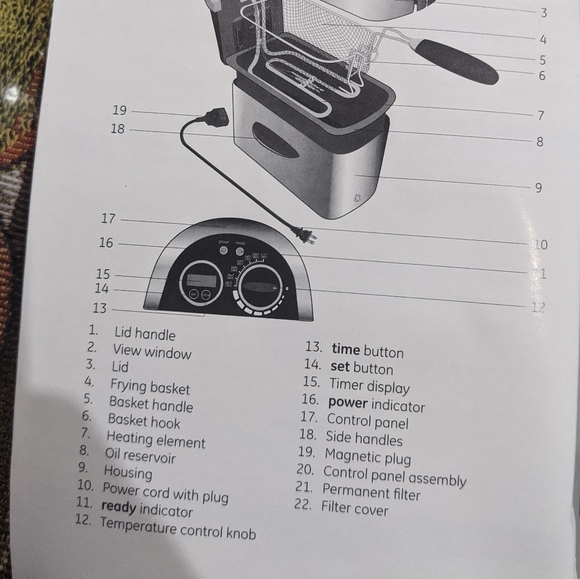 G E Deep Fryer - Picture 13 of 16